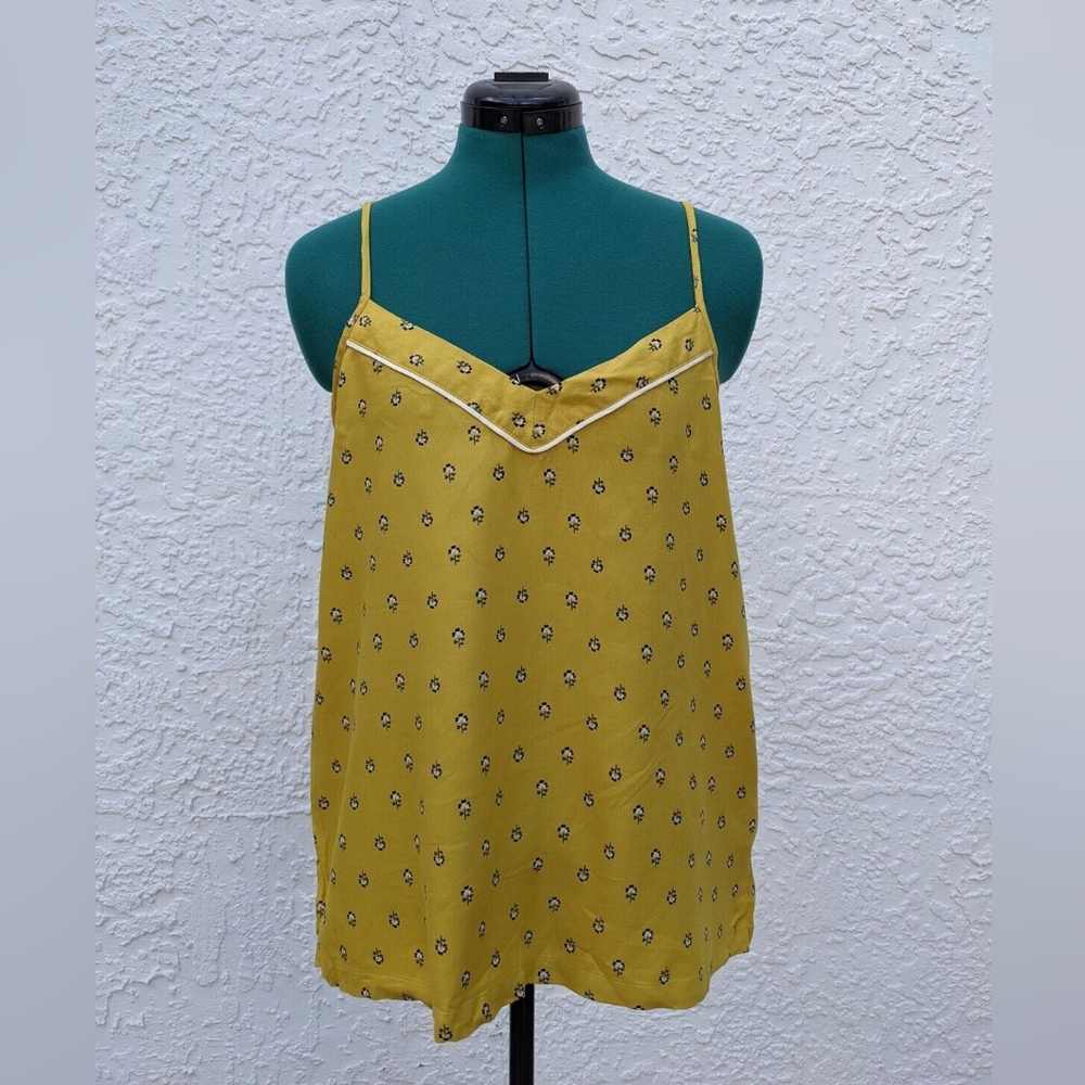 Size s old navy mustard yellow sleep tank